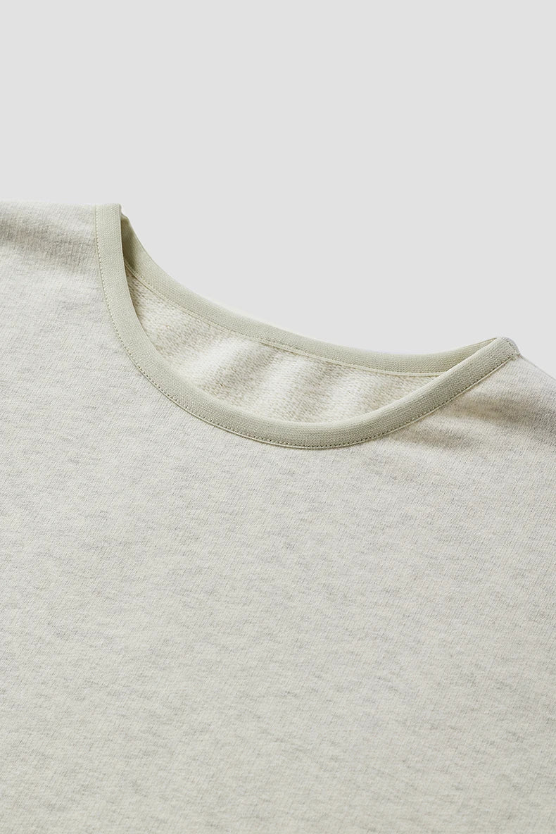 INFLATION Premium Cozy Sweatshirts Unisex Winter Warm 365gsm Fleece Cropped Pullovers