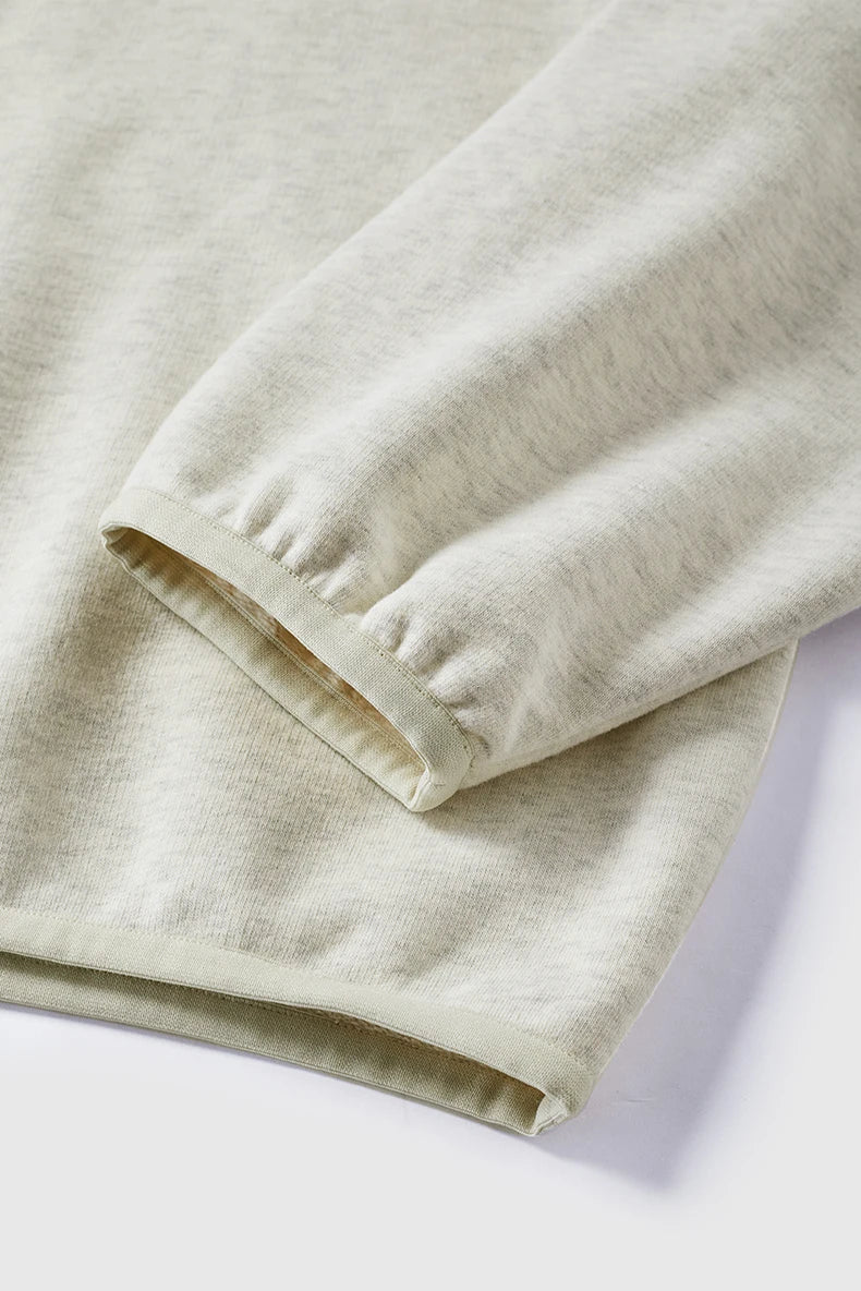 INFLATION Premium Cozy Sweatshirts Unisex Winter Warm 365gsm Fleece Cropped Pullovers